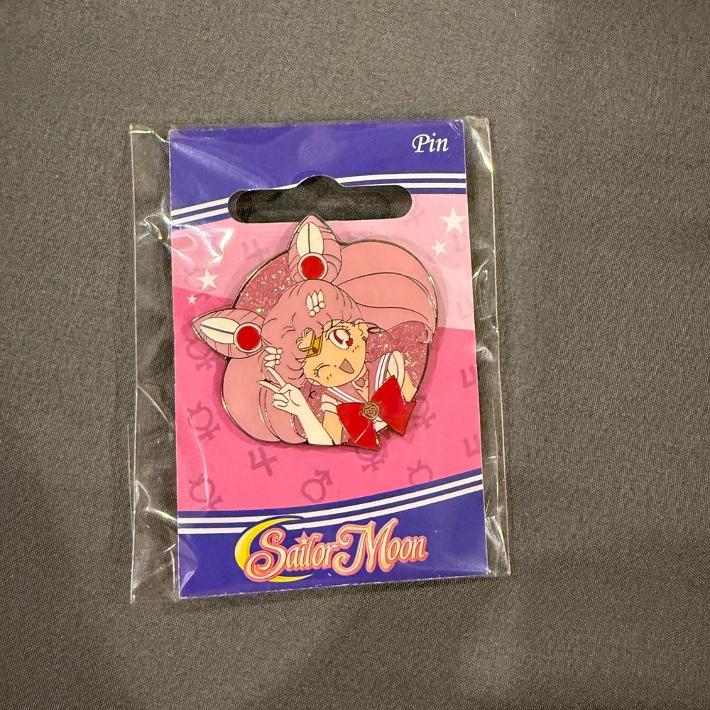 Sailor Moon Pink Enamel Pin